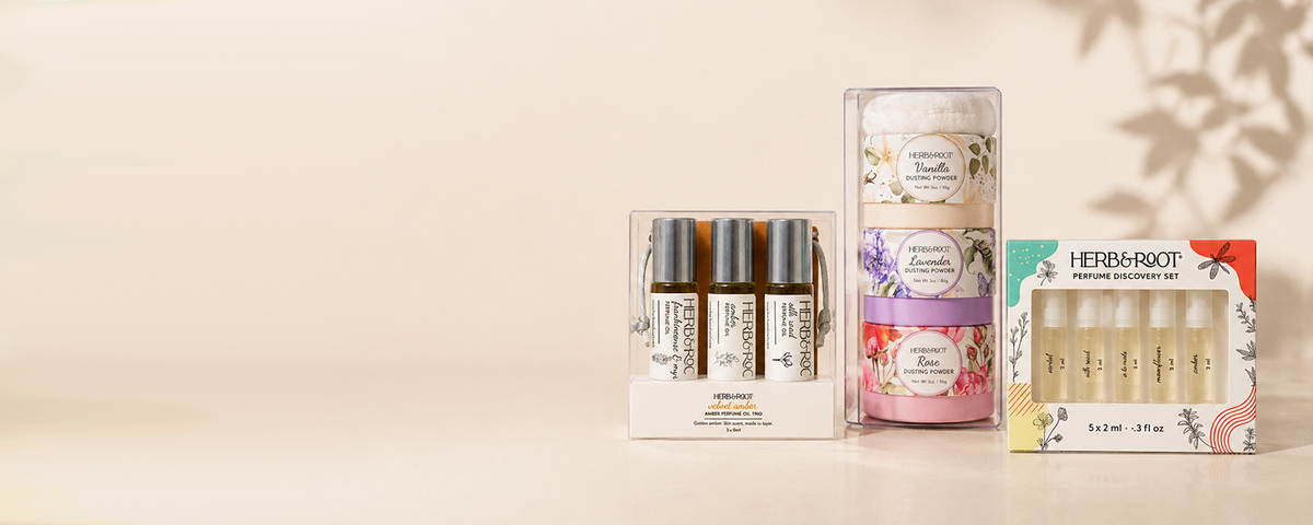 Scented Gifts & Ritual Sets – Herb & Root | Perfumes, Dusting Powders ...