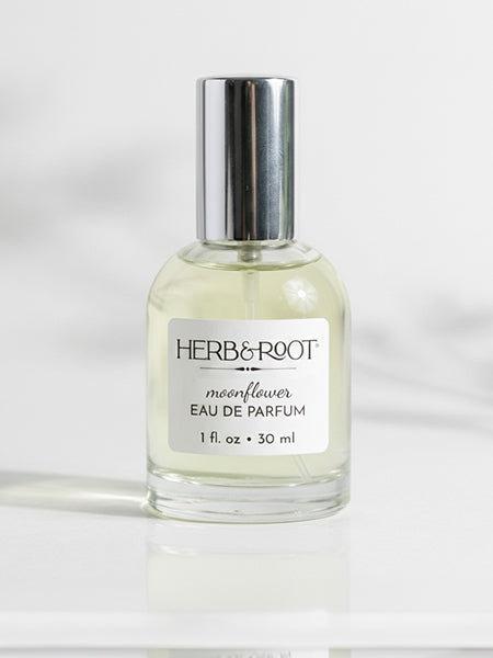 monstera perfume Herb & Root Moonflower Eau de Parfum: Tuberose, Jasmine, Rose & Orris