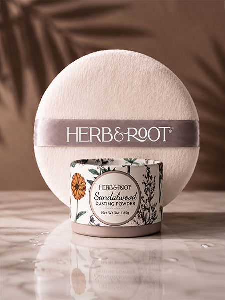 NORELL N PERFUMED DUSTING POWDER 香水 Sandalwood Dusting Powder- Talc-free soothing and deodorizing