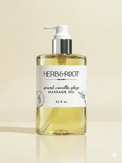 Spiced Vanilla Glaze Massage Oil