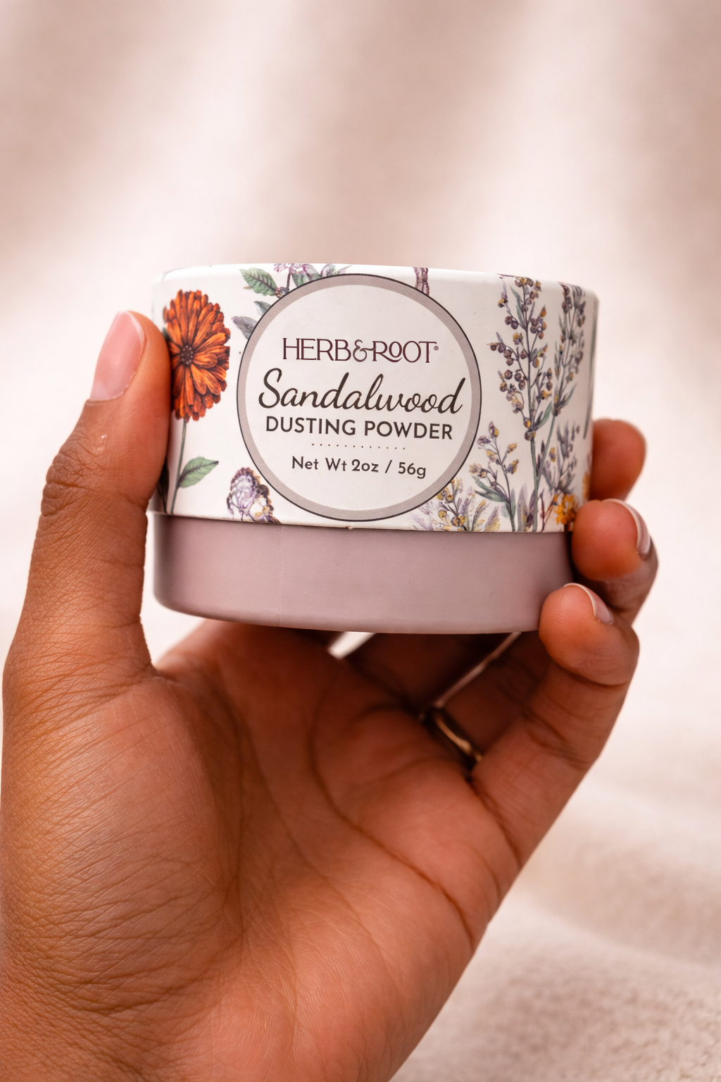 Sandalwood Dusting Powder- Talc-free soothing and deodorizing