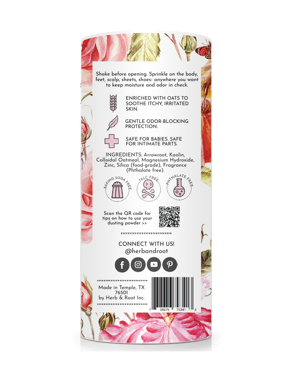 Rose Dusting Powder – Herb & Root | Perfumes, Dusting Powders and ...
